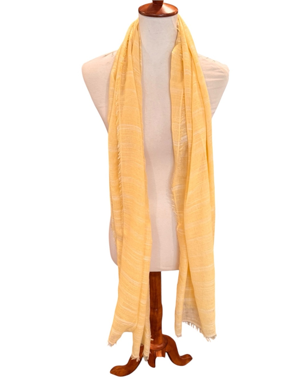 GAP NEW Lightweight Yellow Woven Scarf